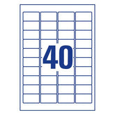 Address Labels45.7 x 25.4 mm, Colour Laser, B/W Laser, transparent - Al Masam Stationery LLC